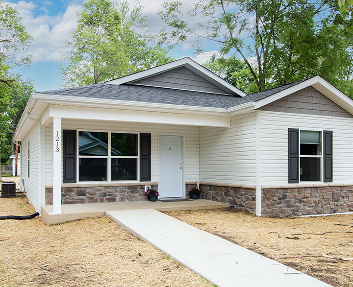 front view of home