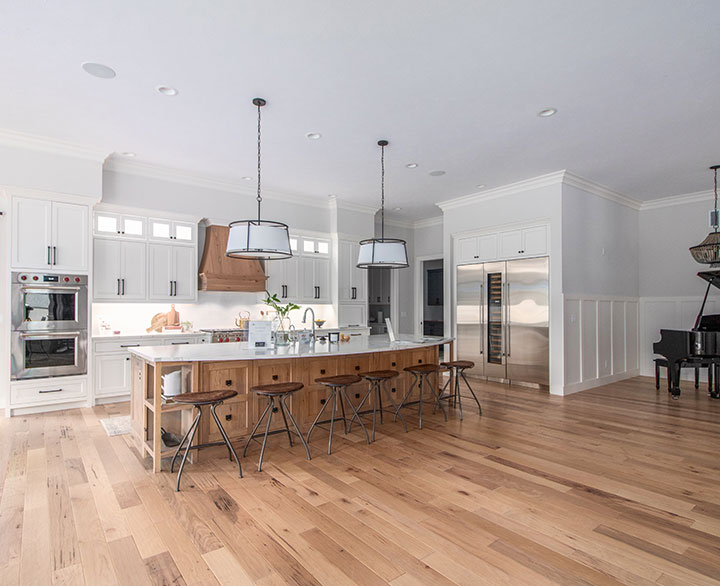 open concept kitchen