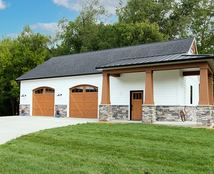 garage front view