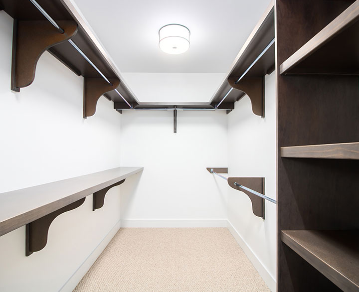 large walk in closet